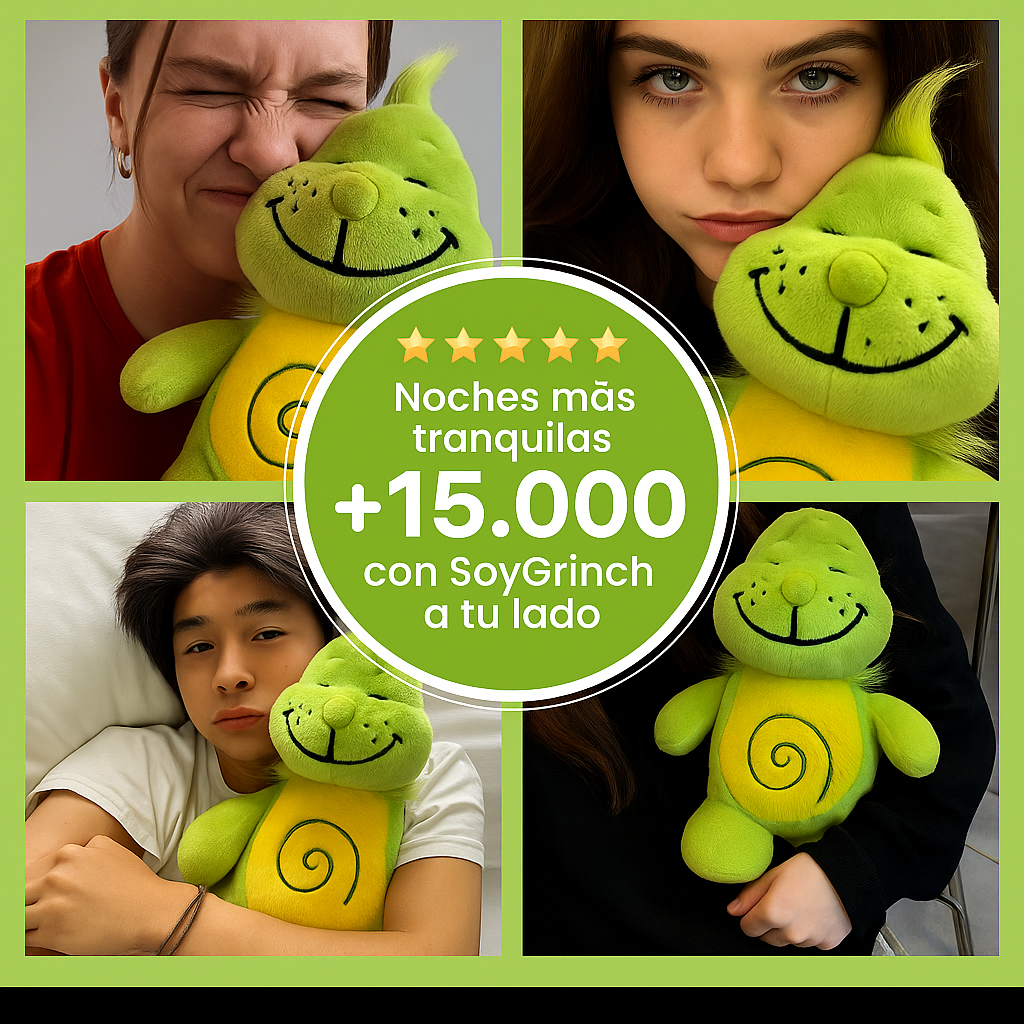 Peluche Relajante de Respiración - SoyGrinch™