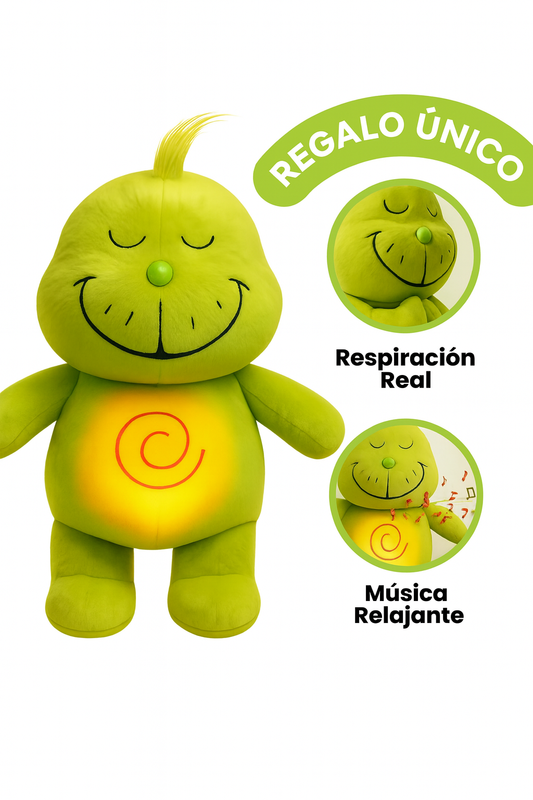Peluche Relajante de Respiración - SoyGrinch™